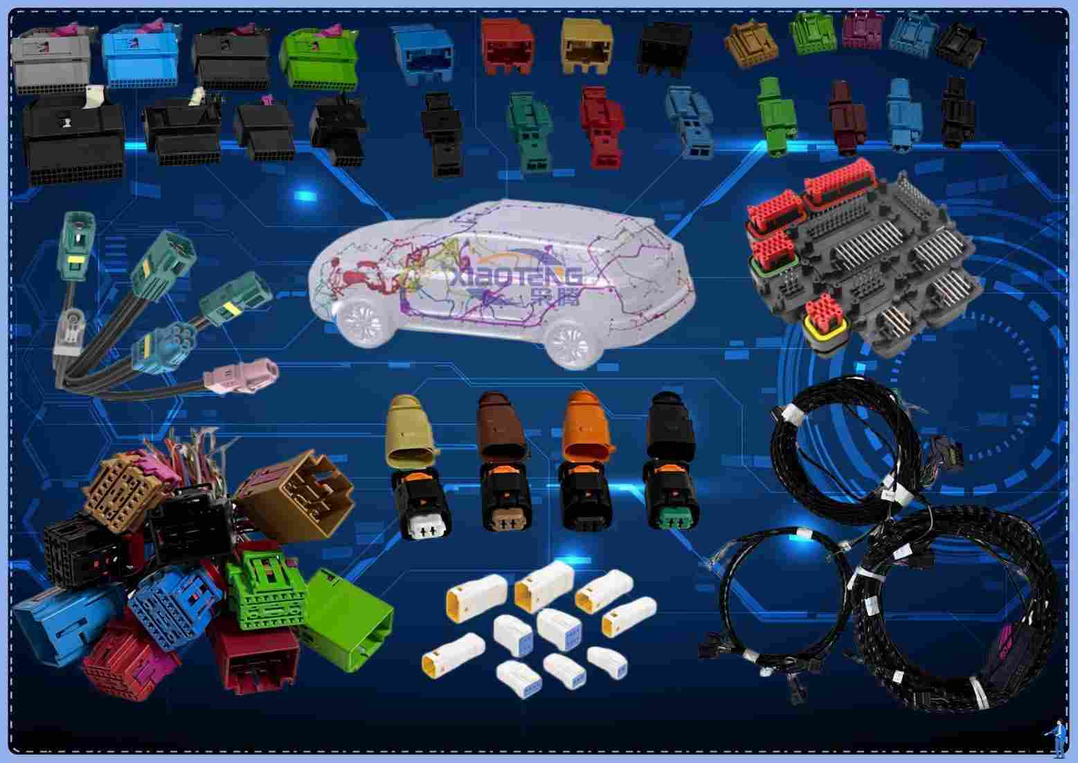 路虎座椅通风线束